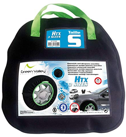 Green Valley 979223 Textile Snow Chains-Bicicletta HTX 2000 n. 223
