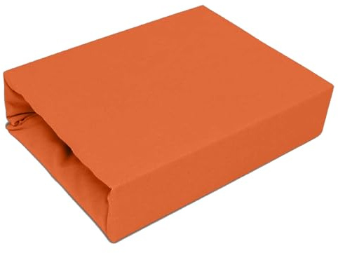 Best for Home elastisches Jersey Spannbettlaken | Spanbettlaken 80x180cm | 100% Baumwolle und Jersey Spannbettlaken und Jersey Spann bettlaken | Warme Spann bettlaken