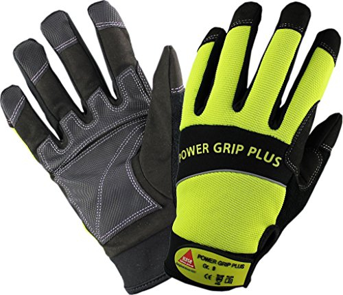 Hase 40200M-9 Arbeitshandschuhe Power Grip Plus Größe 9