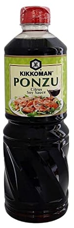 Kikkoman Ponzu Citrus Seasoned Soy Sauce, 1 L 08205