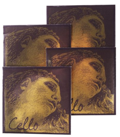 EVAH PIRAZZI GOLD Cellosaiten SATZ von Pirastro