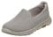 Skechers Women's GO Walk 5 Slip On Trainers, Taupe Textile Trim, 10 UK