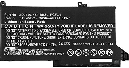 MicroBattery MBXDE-BA0140 Notebook-Komponenten Zusatzakku/Akku – zusätzliche Notebookkomponenten (Akku/Akku, Dell, Latitude 12 7000, Latitude 12 7280, Latitude 12 7480)