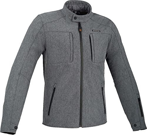 BERING Motorradjacken CARVER Grau, Grau, M