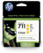 HP Inc. Ink Yellow No.711 **3-Pack**, CZ136A