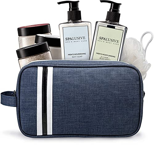 SpaLusive Luxury Spa Gift Set for Men - Natural Men’s Body Care Bath Essentials