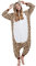DarkCom Unisex Adulto Animale Onesie Leopardo Cosplay Onesie Halloween Carnevale Costume per Uomo Donna M