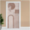 Finest Folia Türfolie 90x200 cm Türtapete Türposter Folie für Tür Wohnzimmer Kinderzimmer Küche Türaufkleber Bad Aufkleber selbstklebend TF02 (09 Regenbogen minimalistisch)
