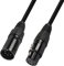 MEIRIYFA 5 Pin XLR DMX Adapter Cable, XLR 5-Pin Male to Female Patch Cable, 1M