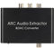 Estrattore Sonoro ARC, Estrattore Digitale Stereo Analogico, Convertitore Ottico SPDIF da 3,5mm per Cuffie da 192KHz per Home Cinema TV