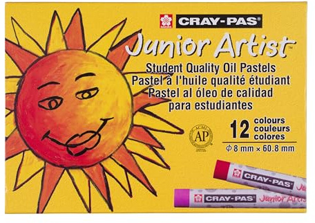Sakura Cray-Pas Junior Artist Oliepastels Set, 12st.
