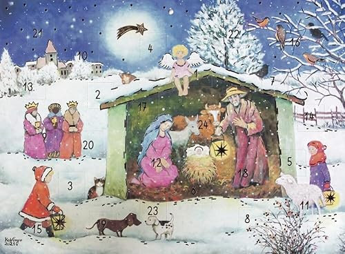 chemstickattack Nostalgischer Adventskalender A4 Weihnachsgeschichte