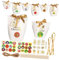 PartyKindom 24sätze Geschenkboxen Für Süßigkeiten Bunte Weihnachtsverpackungen Für Partys Geburtstagsfeiern Und Mehr Robuste Und Sichere Boxen Dekoration Für Aufbewahrung Von Leckereien