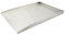 Steuber Plancha Platte 36 x 26 cm Edelstahl-Grillplatte mit Rand, Teppanyaki Grillplatte für Burger, Induktionsherd & Kohlegrill