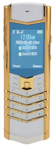 Big Button Cell Phone, Compact Size, 1600mAh Battery, 2G GSM Network, Model with 1.5 Inch Screen and 5MP Camera, for Seniors and Young Users
