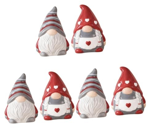 PRETYZOOM 3 Paare Salz- und Pfefferstreuer eines alten Mannes gewürzbehälter set pfeffer- und salzstreuer Gewürzflasche Gewürzhalter für die Küche Salz-Pfeffer-Behälter Gewürzdosen Keramik