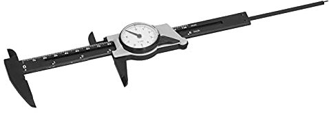 Dial Vernier Caliper ABS 0-150mm with High Accuracy, unrestrained Lens for Lab, Office, and