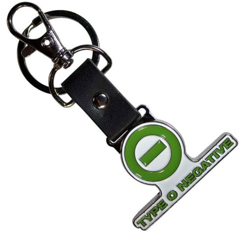 Rock Off officially licensed products Type O Negative Emblem And Text Logo Keychain One Size