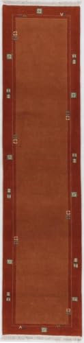 Nain Trading Nepal 83x355 Handgeknüpft Modern Orientteppich Läufer Teppich Wolle