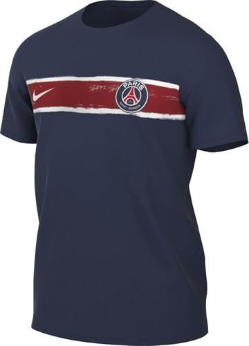 Nike PSG Fußball T-Shirt Für Herren, Midnight Navy, HQ0775-410, S