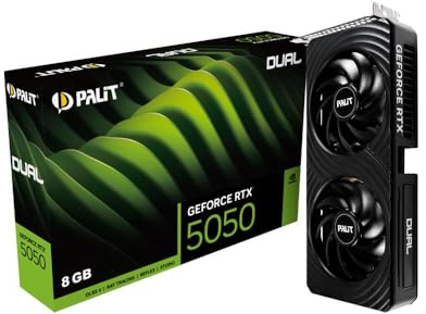 Palit RTX5050 Dual 8GB GDDR6 NE65050019P1-GB2070D