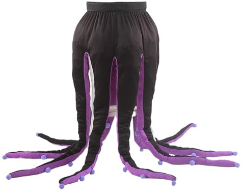 Harilla aufblasbares Kostüm für Erwachsene, Tintenfischkostüm, Hexen-Tintenfischkostüm, Cosplay-Kostüm-Set für Halloween, Party, Foto-Requisiten, Mottoparty