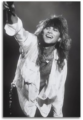 HDASEKA Bon Jovi Poster auf Leinwand, Wandkunstdruck, ästhetisches Poster, moderne Kunst, Gemälde für Wohnzimmer, 30 x 45 cm, ungerahmter Stil