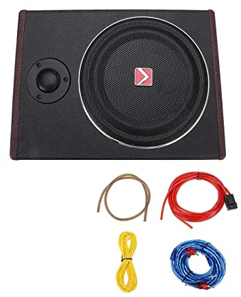 Subwoofer Ultrafino for Coche de 600W, Altavoz Activo for Debajo del Asiento, Amplificador Potencia estéreo HiFi, for,Amplia compatibilidad(15inch 2000W)