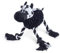 Petface Farmyard Buddies Noodle Cow Plush Dog Toy