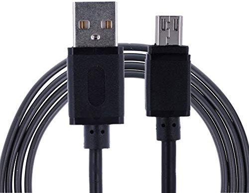 REY Cable USB 1,50 Metros USB 2.0 Macho a Micro USB Macho para Smartphone Color Negro