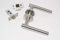 8 X Straight T Bar Door Handle Pack Latch Set