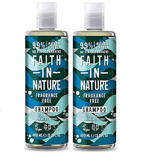 Faith in Nature (2 PACK) - Faith Fragrance Free Shampoo ,400ml