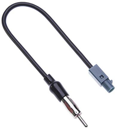 Adaptateur Antenne Fakra Adaptateur D'antenne De Véhicule pour Certaines Radios Européennes Compatible avec Modèles De Véhicules AU DI A4, S4, A6, S6 À 2000 Motorola Type DIN Mâle À Fiche