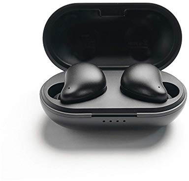 Smpl Premium True Wireless Bluetooth Earbuds - Bluetooth 5.0 Headphones with 30 Hours Playtime, One-Step Pairing, Touch Control, Wireless Earbuds Stereo Sounds, Built-in Mic - Black