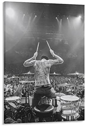 XINGSHANG Travis Barker Bühnenkunst-Poster, Kunstwerke, Leinwand, Poster, Wandkunstdrucke, moderne Dekoration, 30 x 45 cm