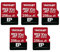 Patriot Memory 256GB A1 / V30 Carte mémoire pour téléphones et tablettes Android, Enregistrement vidéo 4K - Pack de 5.