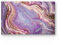 DEQORI Frühstücksbrett Glas | klein 23x14 cm | Motiv Lebhaftes Paisleymuster | Design Schneidebrett für Küche | Frühstücksbrettchen antibakteriell & rutschfest | Glasplatte & Servierplatte