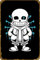Undertale Sans Bad Time Poster Retro Metallblech Vintage Schild 30,5 x 20,3 cm Home Bar Man Cave Wanddekoration