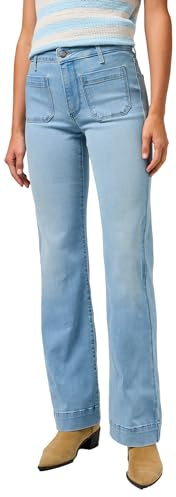 Wrangler Vaqueros Flare para Mujer, Pen PAL, 30W x 32L