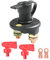 Flaconi Stacca Batteria per Auto,Stacca Batteria,Staccabatteria 12v,Stacca Batteria Moto,Stacca Batteria Barca,Stacca Batteria Auto,Adatto per L'interruttore Principale Della Batteria di Auto e Camper
