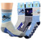 TippTexx 24 6 Paar Kinder Anti-Rutsch-Socken viele schöne Muster mit ANTI-LOCH-GARANTIE (DE/NL/SE/PL, Numerisch, 35, 38, Regular, Fußball No 1)