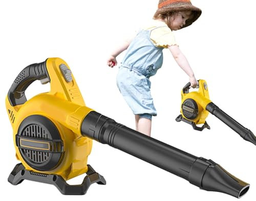 Leaf Blower For Kids - Leaf Blower For Kids That Really Works, Battery Powered Leaf Blowing Gardening Toy For Boys And Girls 4-7 Years Old