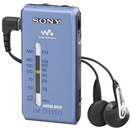 Sony Radio FM stereo / AM blu tascabile SRF-S86 / L