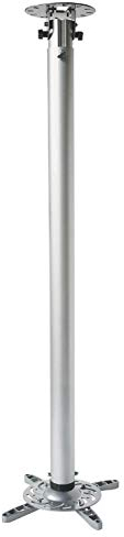 Techly 301597 Supporto a soffitto profess. per proiettori Estensione 110-197 cm Silver