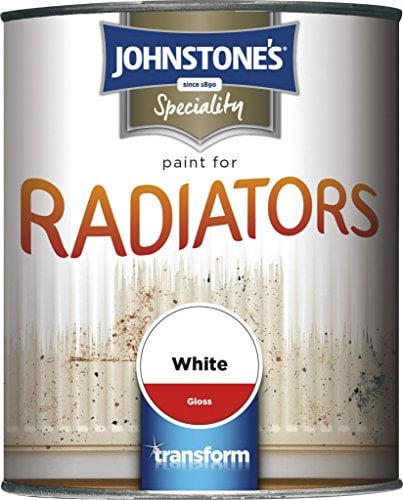 Johnstone's Speciality Gloss Paint for Radiators - Brilliant White 250ml