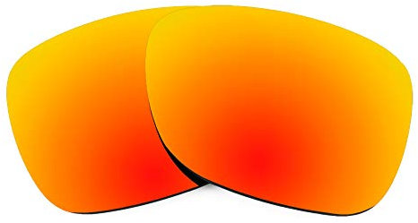 Revant Lentes de Repuesto Compatibles con Gafas de Sol Ray-Ban Justin RB4165 54mm, Polarizados, Rojo Fuego MirrorShield