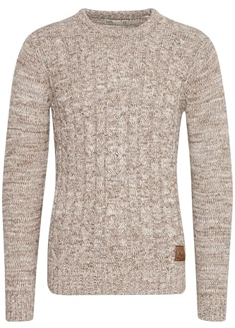 !Solid SDPhilemon Herren Pullover Grobstrick Rundhals-Ausschnitt