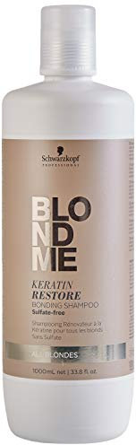 Schwarzkopf Professional BlondMe Keratin Restore Shampoo, 1er Pack (1 x 1 l)