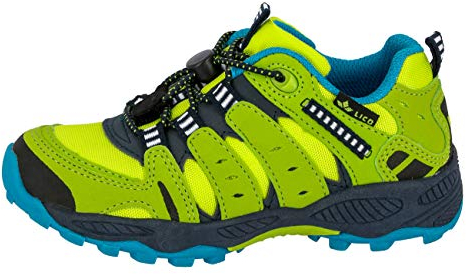 Lico Unisex Kinder Fremont Trekking-& Wanderhalbschuhe, Lemon Marine Petrol, 39 EU