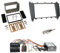 Doppel-DIN 2-DIN Radioblende Halterung schwarz + CAN-Bus Adapter für Mercedes C-Klasse (W203) 04/2004-11/2007 / C-Klasse (S203) 04/2004-10/2007 / C-Klasse (CL203 Facelift) 04/2004-04/2008